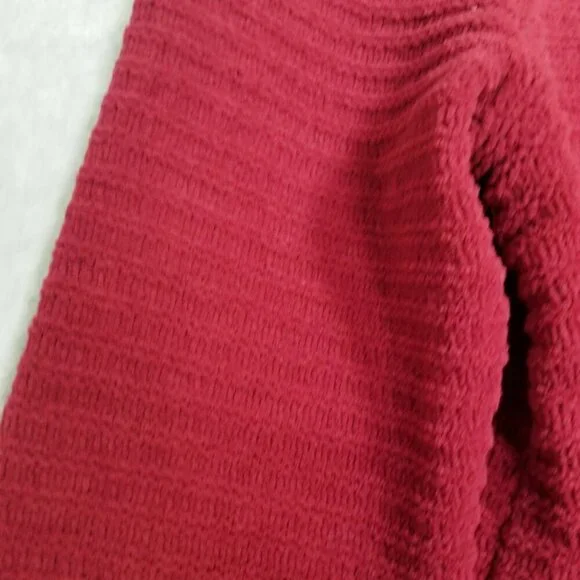 J Jill Chenille Women's Size XS Textured Sweater Pullover Soft Cozy Cabincore - Picture 5 of 9
